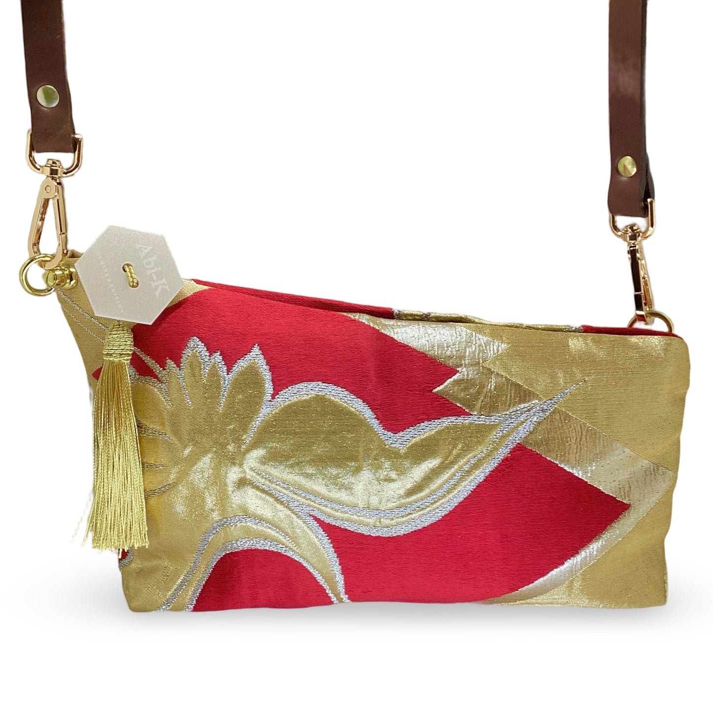 Summer Bag ‘Raspberry Gold Cranes’